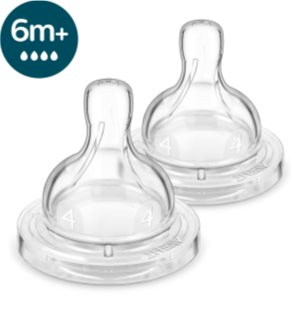 Philips Avent Anti-colic SCY764/02 baby bottle teat anti-colic 6 m+ Fast Flow 2 pc