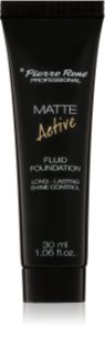 Pierre René Matte Active fondotinta liquido lunga tenuta