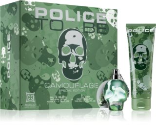 Police To Be Camouflage set cadou pentru bărbați