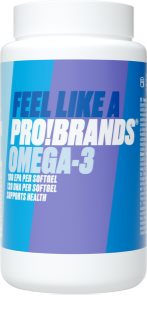 PRO!BRANDS Omega-3 1000 mg podpora normálnej funkcie obehového systému
