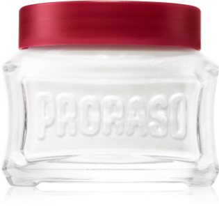 Proraso Red Pre Shave Crème  voor Hard Baardhaar