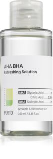 Purito AHA BHA Refreshing Solution eksfolijacijski tonik za čišćenje