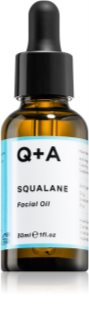Q+A Squalane Gezichtsolie  met Hydraterende Werking