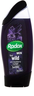Radox Men Feel Wild Shower Gel And Shampoo 2 In 1