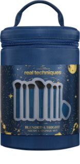 Real Techniques Holiday Blended & Bright brush set with pouch