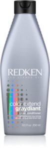 Redken Color Extend Graydiant après-shampoing hydratant qui neutralise les tons jaunes