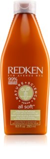 Redken Nature+Science All Soft après-shampoing hydratant pour cheveux secs et abîmés