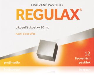 Regulax Regulax pikosulfát 10mg lisované pastilky