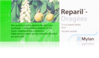 Reparil Reparil N 20mg obalené tablety