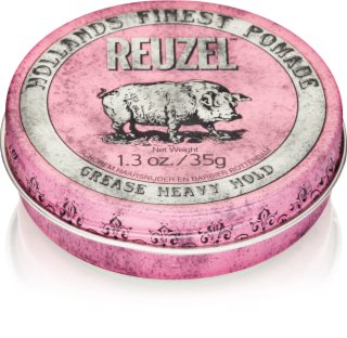 Reuzel Hollands Finest Pomade Grease pomáda na vlasy silné zpevnění