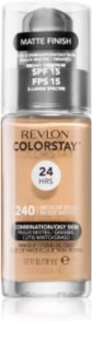 Revlon Cosmetics ColorStay™ Ilgnoturīgs un matējošs tonālais krēms SPF 15