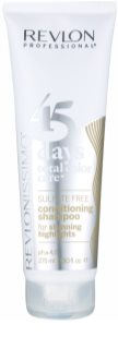 Revlon Professional Revlonissimo Color Care šampón a kondicionér 2 v 1 pre melírované a biele vlasy