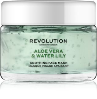Revolution Skincare Aloe Vera & Water Lily umirujuća maska za lice