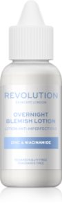 Revolution Skincare Blemish Zinc & Niacinamide нощна грижа  против акне