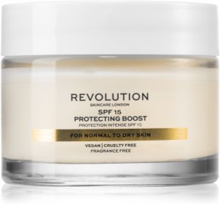 Revolution Skincare Moisture Cream crème hydratante pour peaux sèches SPF 15