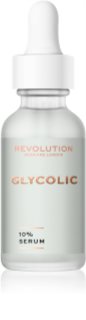 Revolution Skincare Glycolic Acid 10% regenerační a rozjasňující sérum
