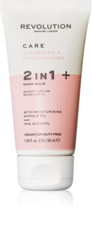 Revolution Skincare Hand Care Sanitiser and Moisture Balm Cleansing Hand Gel with Moisturizing Effect