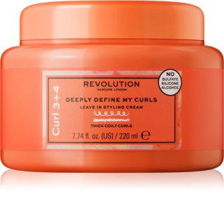 Revolution Haircare My Curls 3+4 Deeply Define My Curls crema styling pentru păr creț