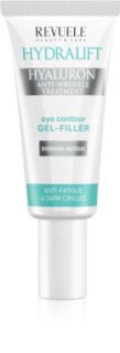 Revuele Hydralift Hyaluron Eye Contour Gel-Filler hydratačný očný gél proti vráskam a tmavým kruhom 25 ml