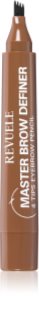 Revuele Master Brow Definer 4 Tips Eyebrow Pencil creion sprâncene precise