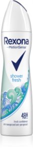 Rexona Dry & Fresh Shower Clean antiperspirant v pršilu 48 ur