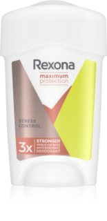 Rexona Maximum Protection Stress Control кремовий антиперспірант проти надмірного потовиділення 45 мл