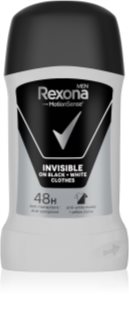 Rexona Invisible on Black + White Clothes Antiperspirant Stick