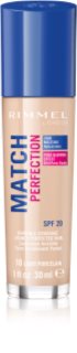 Rimmel Match Perfection fond de ten lichid  SPF 20