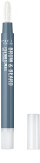 Rimmel For Men Brow & Beard przezroczysty żel