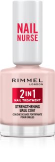 Rimmel Nail Nurse 2-in-1 lac intaritor de baza pentru unghii cu efect de întărire 12 ml