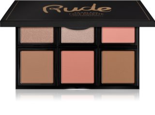 Rude Cosmetics Face Palette Fearless paletă de farduri pentru obraji