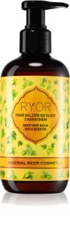 RYOR Original Beer Cosmetics Hårbalsam med öl  Med keratin