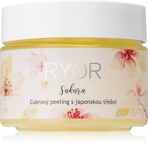 RYOR Sakura сахарный пилинг для нежного очищения и питания кожи