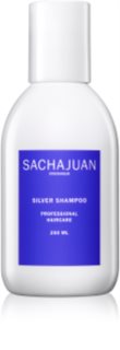 Sachajuan Silver Schampo för blont hår för neutralisering av gula toner