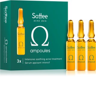 Saffee Acne Skin Ампула - 3-денне лікування для початківців, щоб заспокоїти симптоми прищів