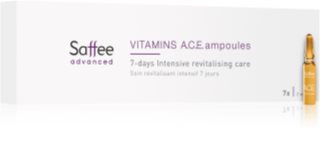 Saffee Advanced Vitamins A.C.E. Ampoules fiolă – 7 zile de tratament intens cu vitaminele A, C, și E