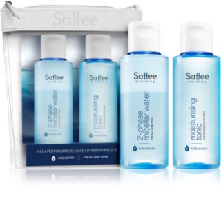 Saffee Cleansing Travel Essentials set Set (for Sensitive and Dry Skin)