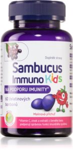Sambucus Immuno Kids Gelatine candies for immunity support suplement diety na wsparcie układu odpornościowego