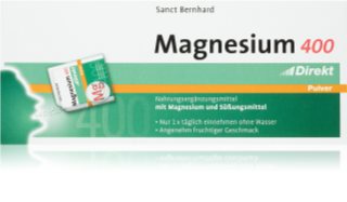 Sanct Bernhard Magnesium 400mg suplement diety o wysokiej zawartości magnezu