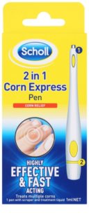 Scholl Corn Express stilou pentru bataturi 2 in 1