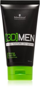 Schwarzkopf Professional [3D] MEN gel na vlasy silné zpevnění