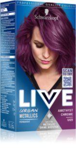 Schwarzkopf LIVE Urban Metallics tinte permanente para cabello