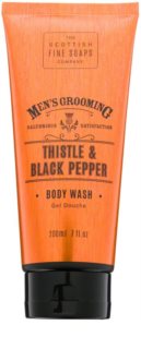 Scottish Fine Soaps Men’s Grooming Thistle & Black Pepper gel de duche