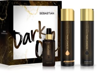 Sebastian Professional Dark Oil подаръчен комплект (за блясък и мекота на косата)