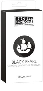 Secura  KONDOME Black pearl kondomit