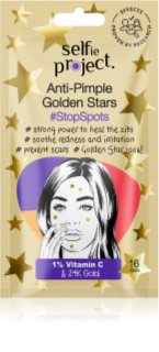 Selfie Project Anti-Pimple Golden Stars náplasti na problematickou pleť 16 ks