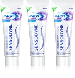 Sensodyne Rapid Cool Mint zobna pasta s fluoridom za občutljive zobe