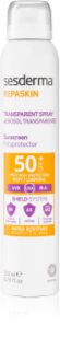 Sesderma Repaskin прозорий спрей для засмаги SPF 50+ 200 мл