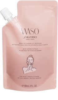 Shiseido Waso Reset Cleanser City Blossom почистващ гел за лице с пилинг ефект