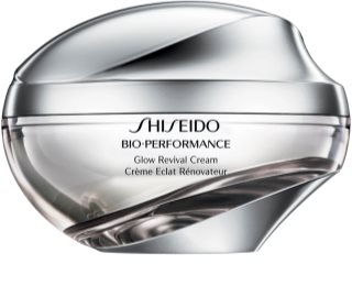 Shiseido Bio-Performance Glow Revival Cream Multi - aktív ráncosodás elleni krém  az élénk és kisimított arcbőrért